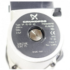Насос циркуляційний у зборі Grundfos UP 15-50 75 Вт для газ. котла Baxi Eco 3/Four, Westen Pulsar 5661200
