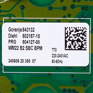 Модуль керування для стиральної машини Gorenje 860653