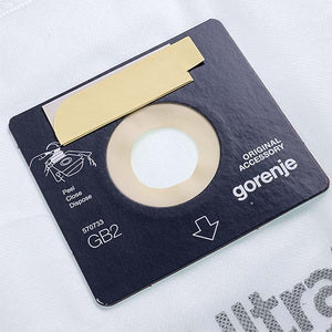 Набір мішків мікрофільтр (4 шт) + спонж-фільтр GB2MBUP для пилососа Gorenje 570733