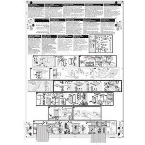 Шаблон з монтажу фасаду дверей для посудомийної машини Electrolux 140040339255