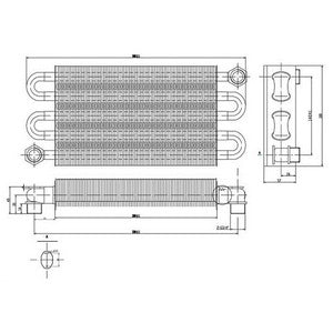 Теплообмінник первинний Valmex для газового котла Viessmann Vitopend 100-W WH1B, WH1D 24 кВт 7825510