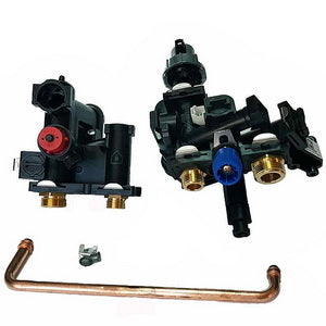 Гідравлічні вузли зворотної лінії та подачі для газового котла Ariston Cares X, HS X, Alteas X, Genux X, Clas X 65116615