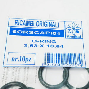 Прокладка O-Ring 18,64x3,53 мм теплообмінника ГВП для газового котла Nova Florida, Fondital 6ORSCAPI01