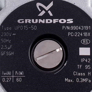 Насос циркуляційний у зборі Grundfos UPO 15-50 60 Вт для газового котла Baxi ECO 4S, ECO Home 766070700