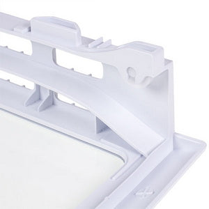 Полиця нижня для холодильника Samsung DA97-06440B 470x395mm (скляна з обрамленням)