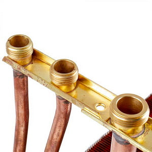 Теплообмінник бітермічний для газового котла Buderus Logamax U022/042/044/052/054, Bosch ZWA/ZWE 87154065460