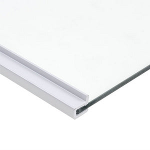 Полиця над ящиком для овочів у холодильник Gorenje 819877 490x270mm (скляна, з обрамленням)