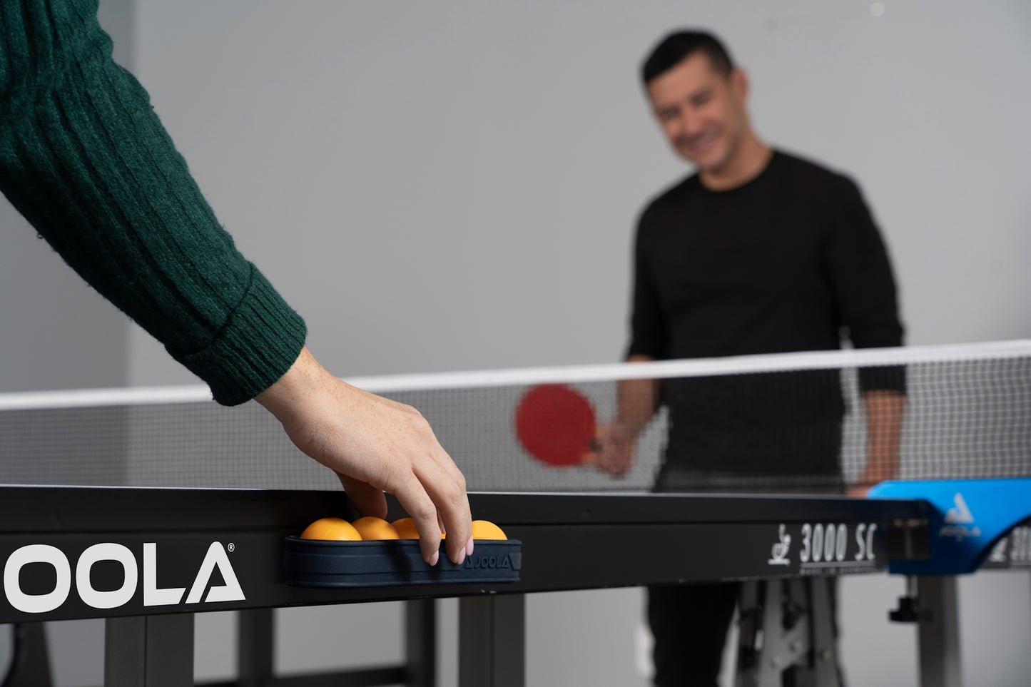 Набір для настільного тенісу Joola Magnetic Ball Holder 10 Balls 2 Holders (85010)