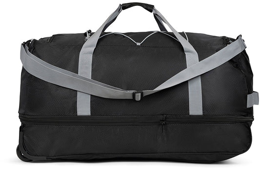 Сумка дорожня на колесах TravelZ Wheelbag Doubleloader foldable black (603096)