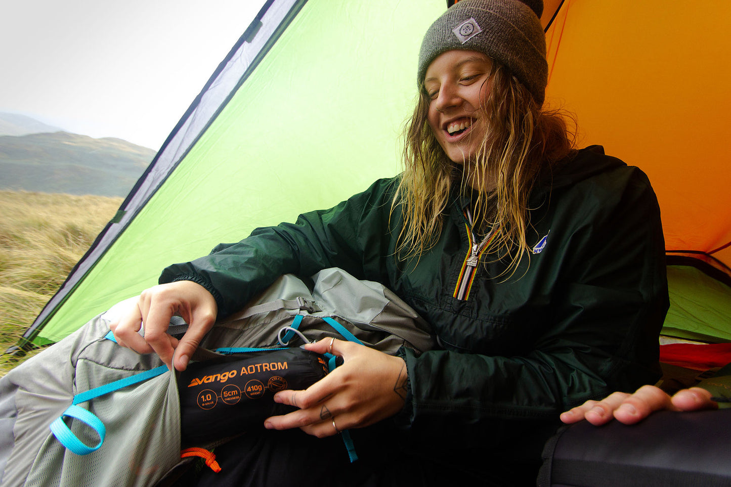 Килимок надувний Vango Aotrom 5 Standard Anthracite (SMQAOTROMA07M1D)