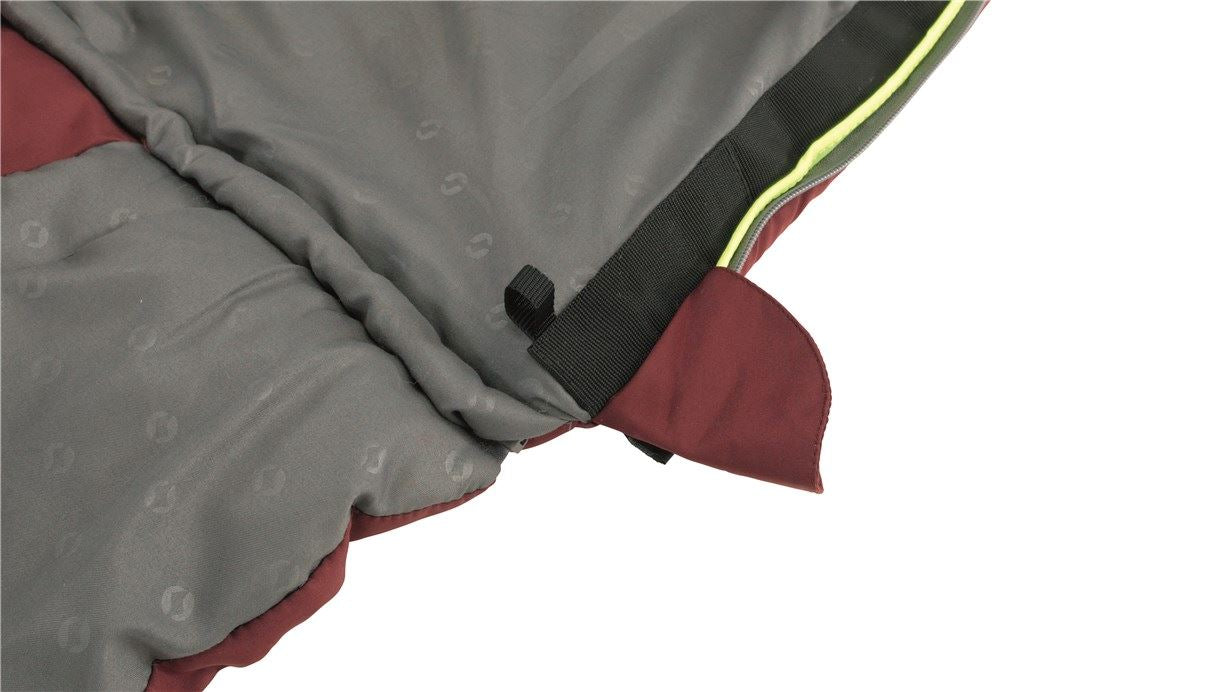 Спальний мішок Outwell Contour Lux Reversible/-3°C Red Right (230383)