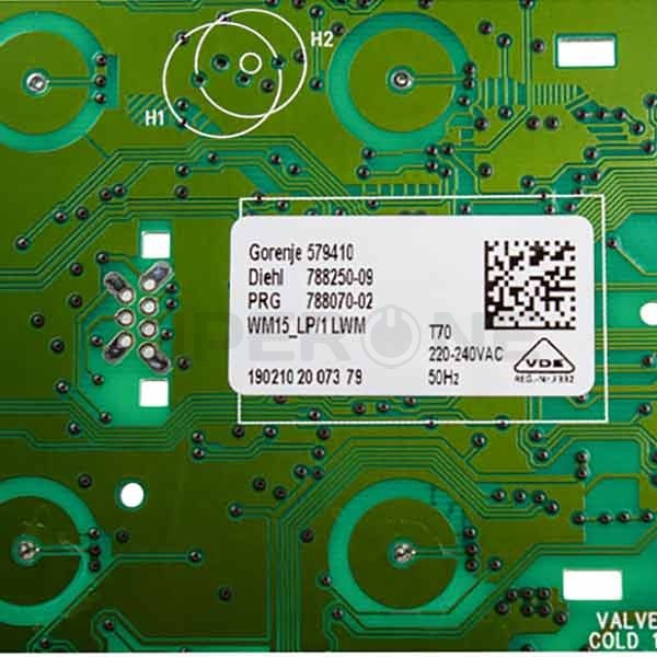 Плата управління 698835 пральної машини WM15_LP/1LWM Gorenje