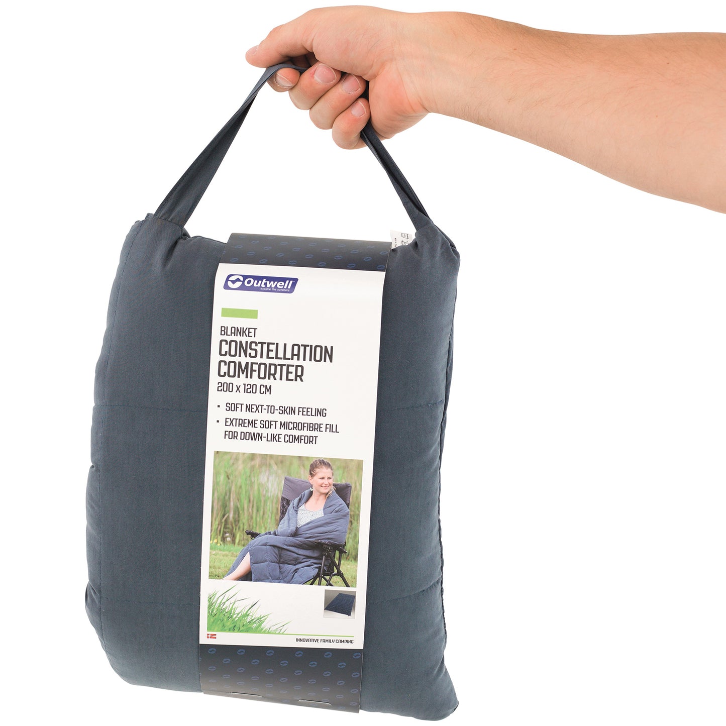 Одеяло туристичне Outwell Constellation Comforter 200 х 120 cm Blue (230191)