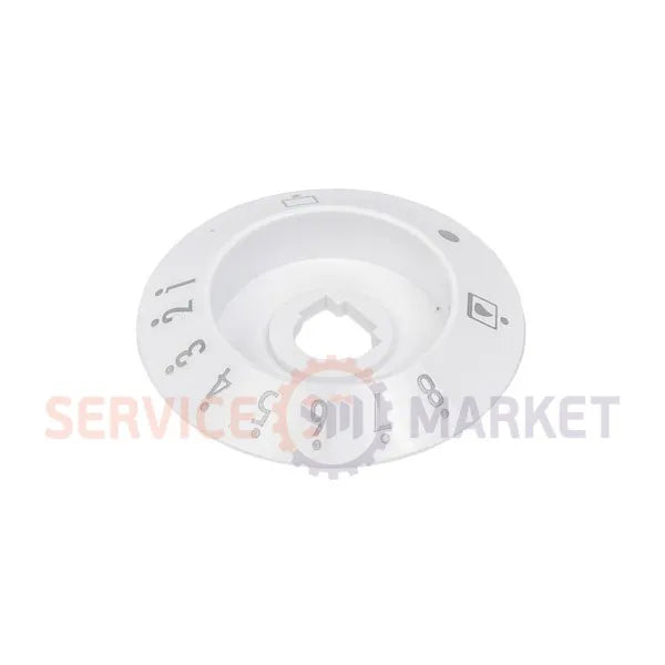 Лимб (диск) ручки регулировки режимов духовки плиты Gorenje белый