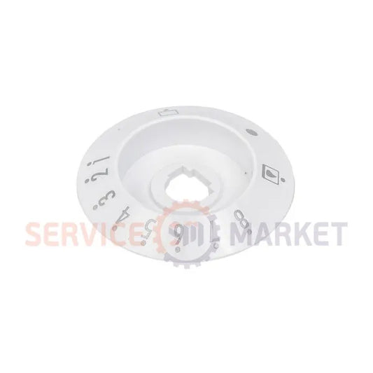 Лімб (диск) ручки регулювання режимів духовки плити Gorenje білий