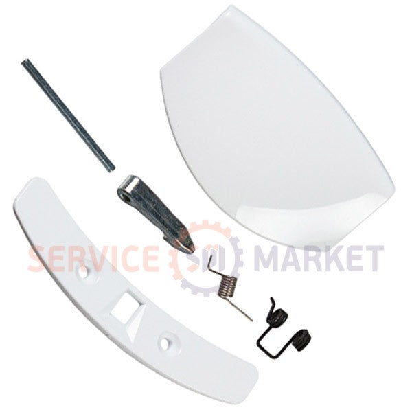 Ручка двери (люка) в сборе для стиральной машины AEG белый