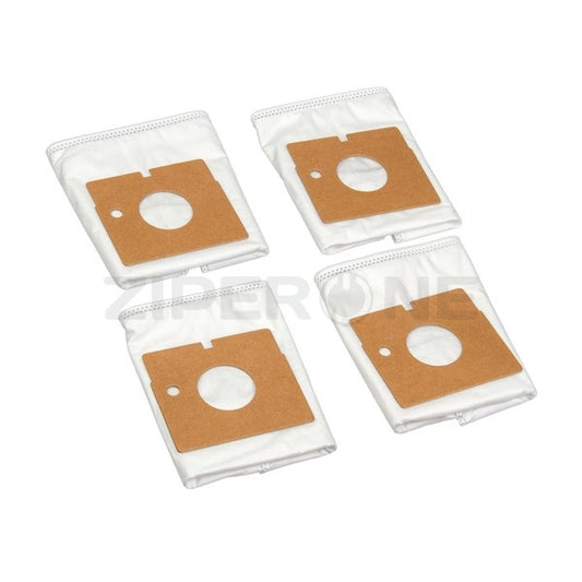 Набор мешков микроволокно (4 шт) + фильтр мотора Wpro пылесоса LG, Samsung