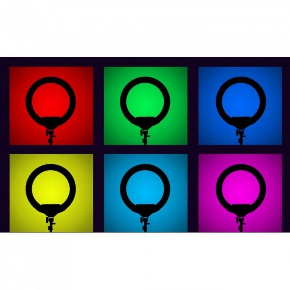 Лампа Кольцевая RGB LED (56 cm) ZB-56 COLOR BOX