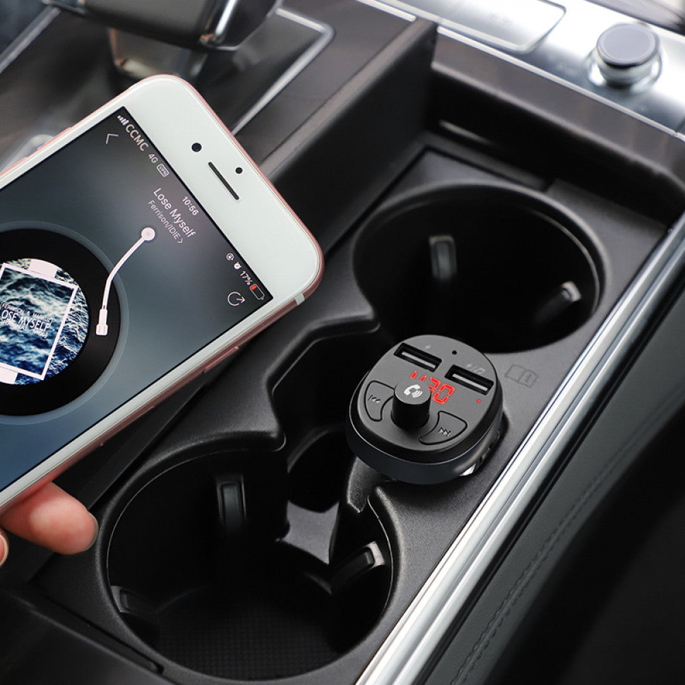 Fm Transmitter MP3 | Car Charger | 2.4A | 2U Hoco E41