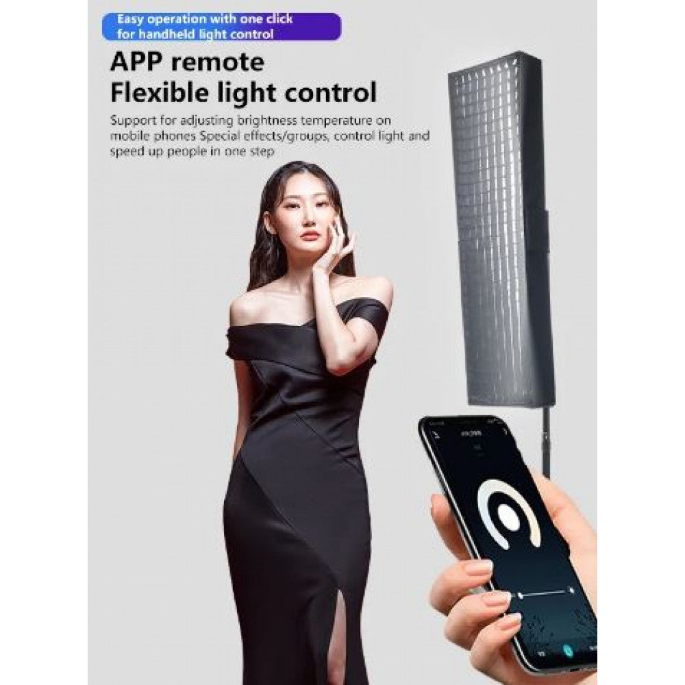 Гнучкий світлодіодний відеосвітло ZSYB JB-120C 3200-5600K 150W