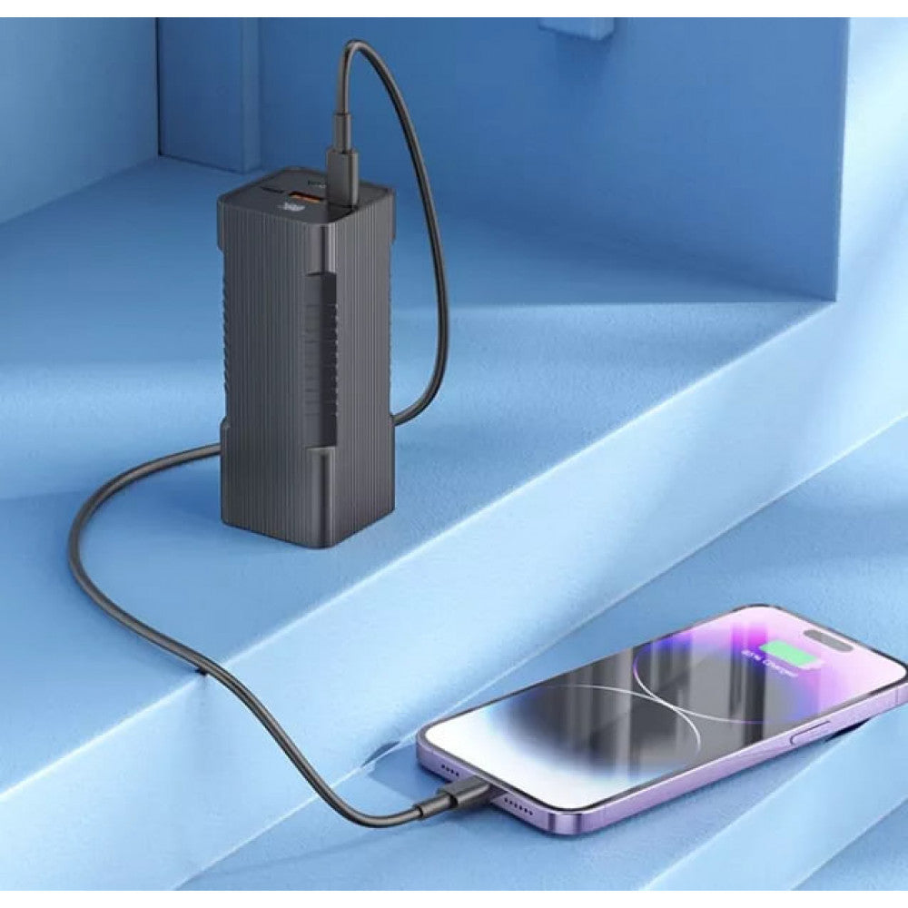 Power Bank 10000 mAh | 22.5W — Hoco Q15 — Black
