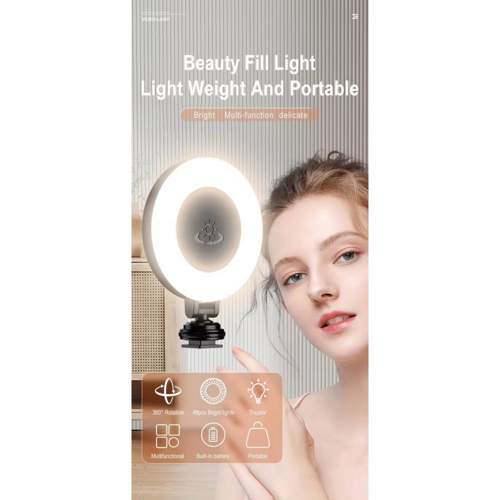 Круглая LED лампа D07 RGB 36W color 3000-6500K