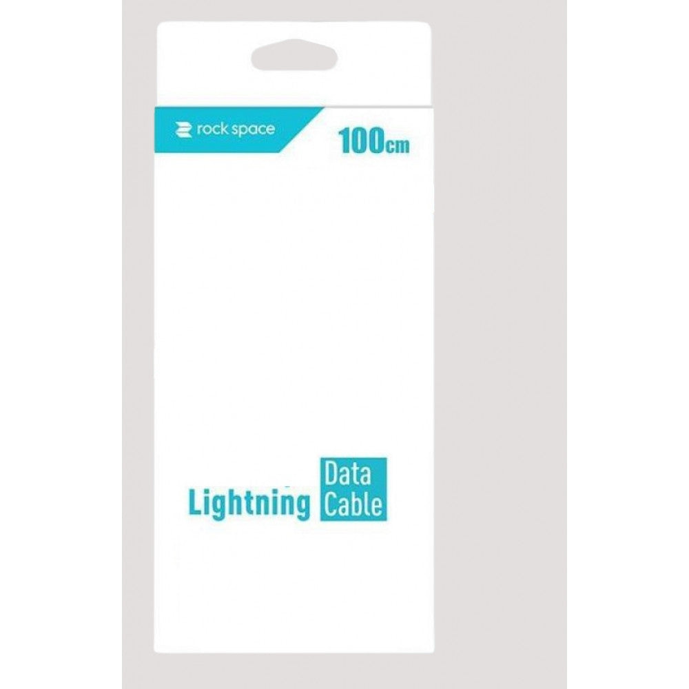 Кабель Lightning (1m) Rock Space (RCB0428)
