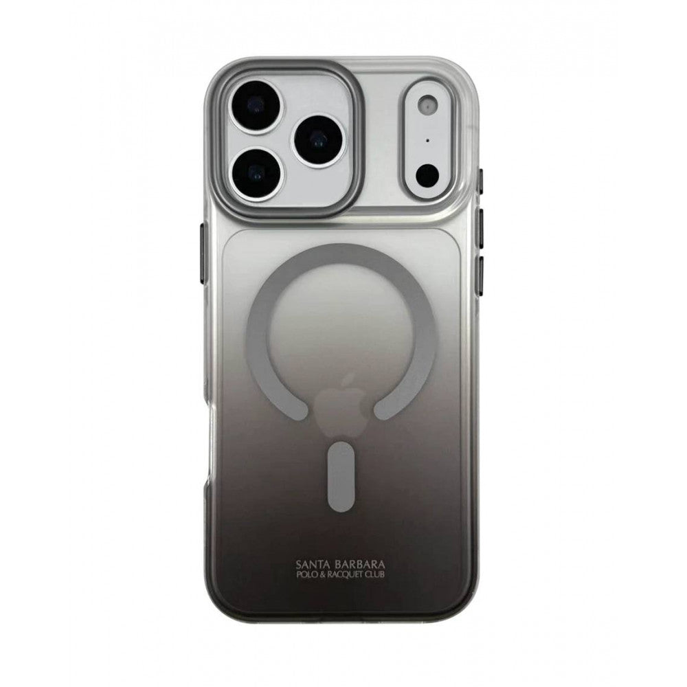 Накладка Чехлы Polo Augus Silicone Case with Magsafe iPhone 17 Pro Max — Grey