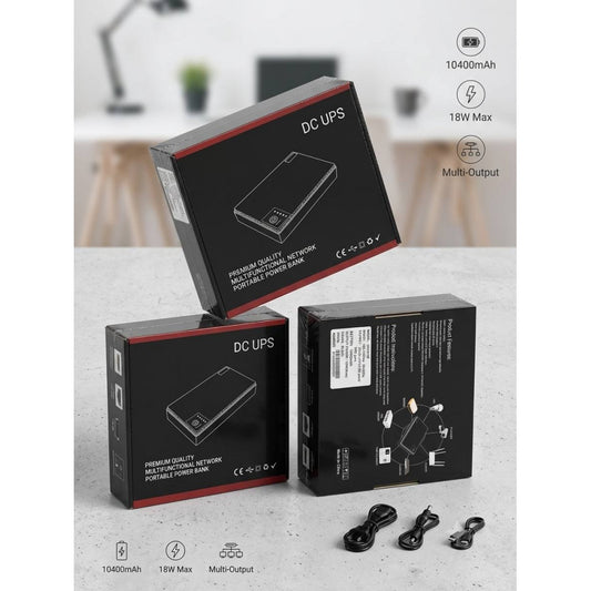 UPS для роутера, модема DC UPS 10400mAh Источник бесперебойного питания