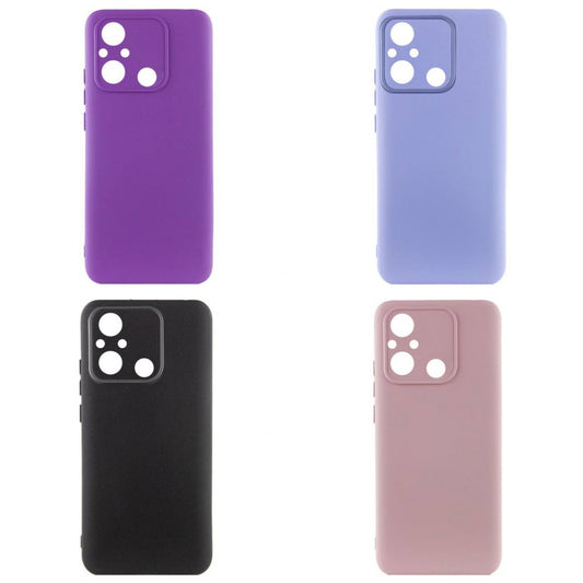 Накладка Чехлы Soft Touch TPU Case Xiaomi Redmi 12C — Black