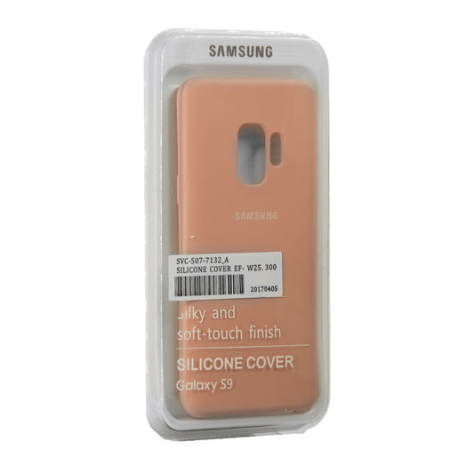 Накладка Чехлы Original Silicone Case Samsung S9(G960) — Pink