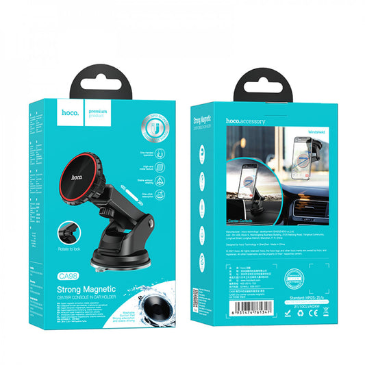 Car Holder - Hoco CA98 City center console magnetic - black