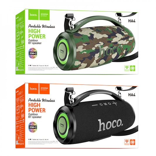 Bluetooth Speaker - Hoco HA4 - Black