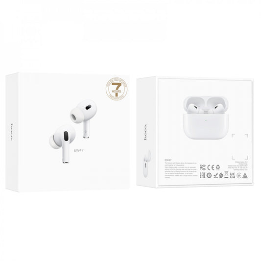 Bluetooth гарнітура TWS — Hoco EW47 True — White