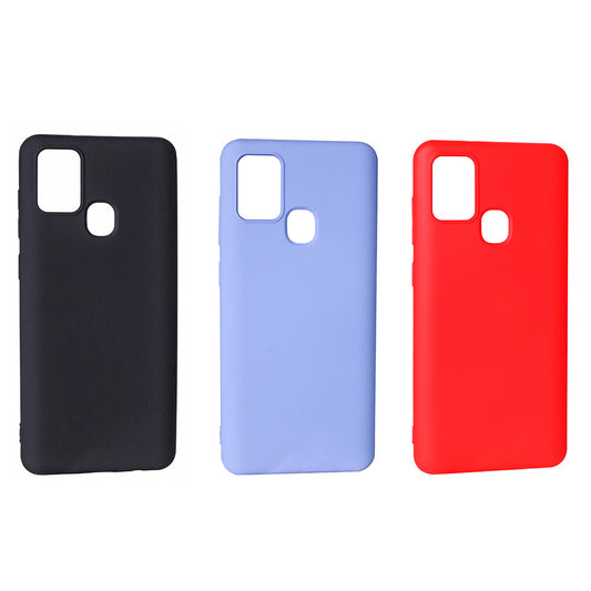 Накладка Чехлы Soft Touch TPU Case Samsung A21S (A217) — Black