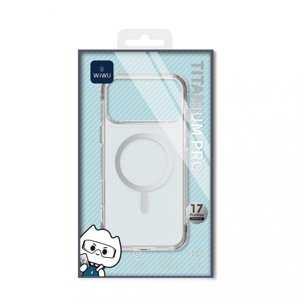 Titanium Case With MagSafe MCC-702 — iPhone 17 Pro — Transparent Black