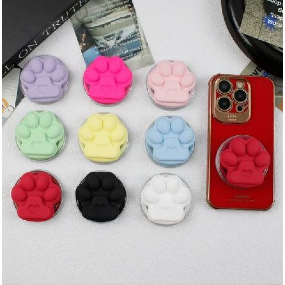 Popsocket magsafe « Cat paw » — Neon Pink