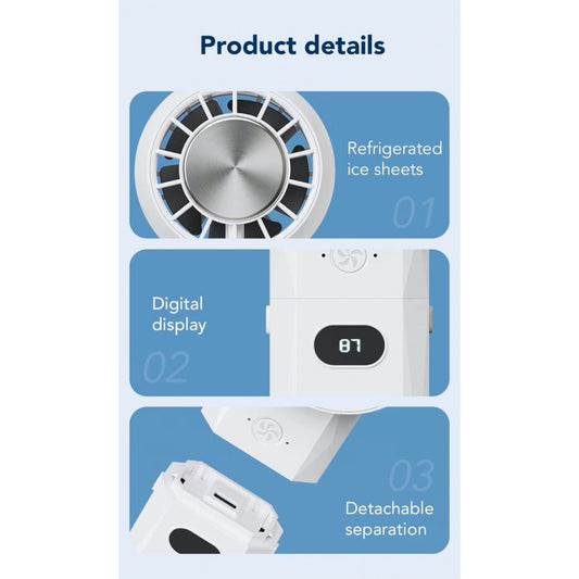 Портативный мини вентилятор RD19 - 4000 mAh