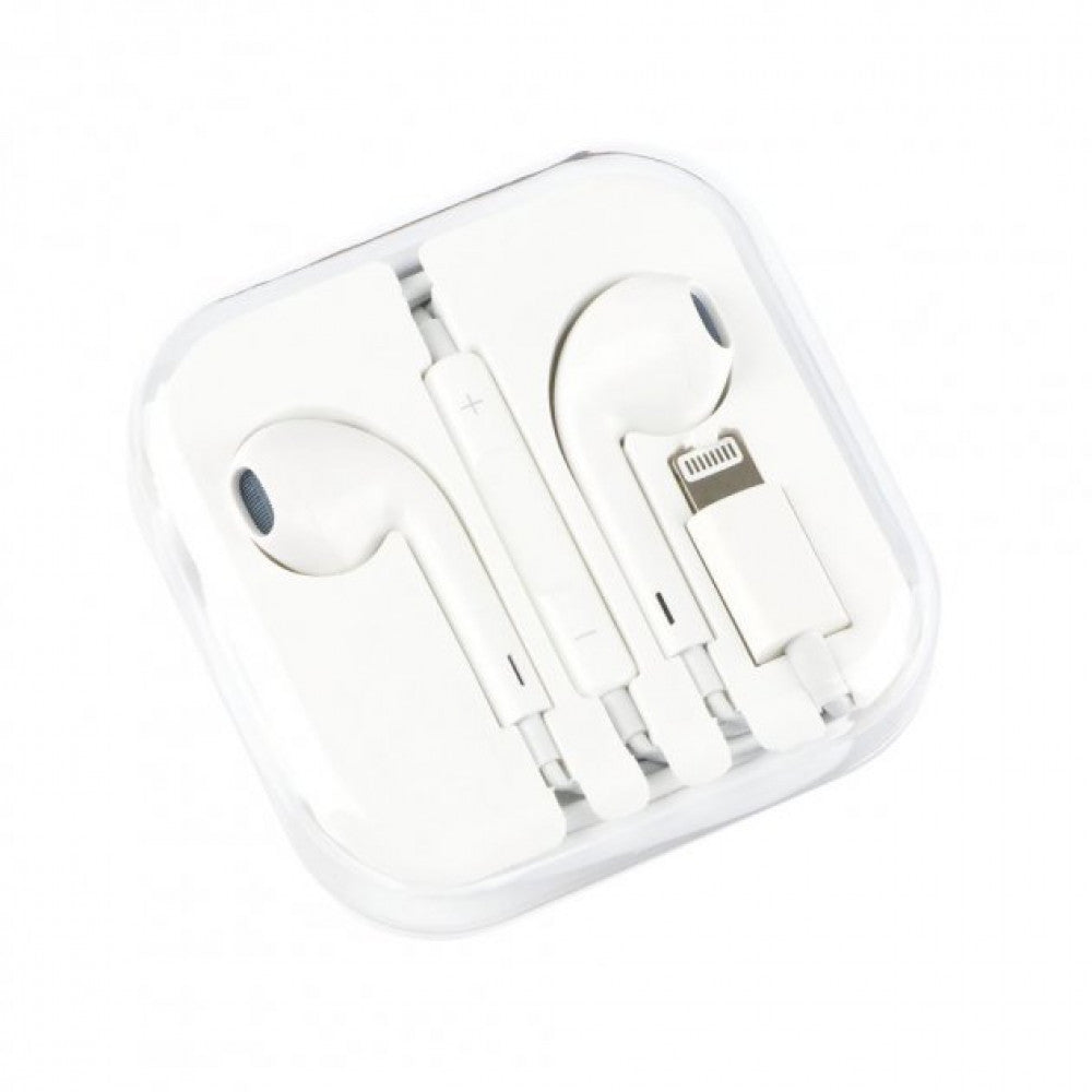 Навушники Lightning із мікрофоном Celebrat G17 — White