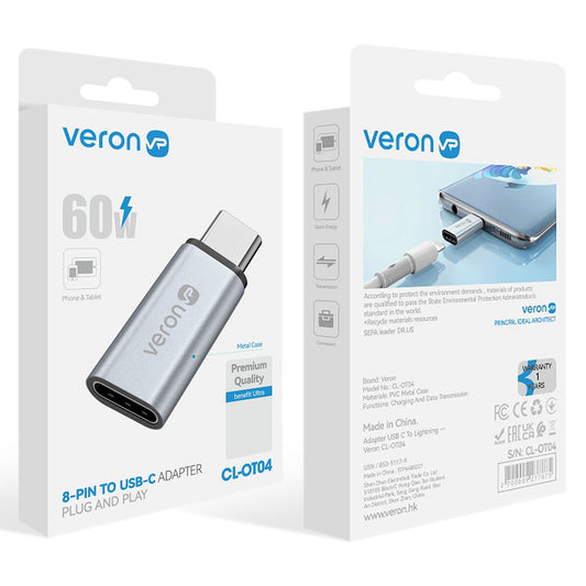 Adapter USB C Lightning — Veron CL-OT04