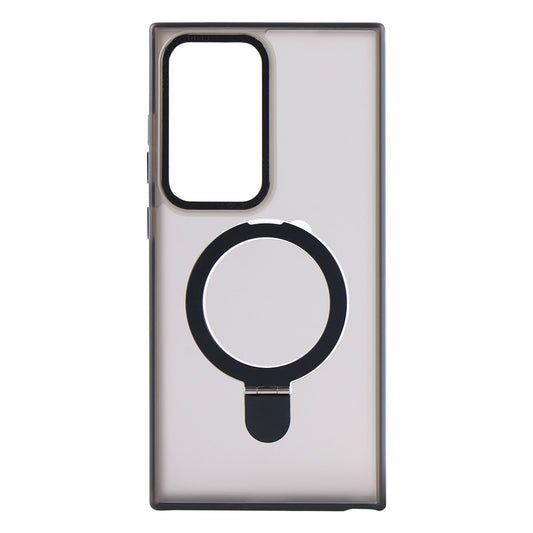 Накладка Чехлы Matte Guard Ring Case With MagSafe Samsung S25 — Black