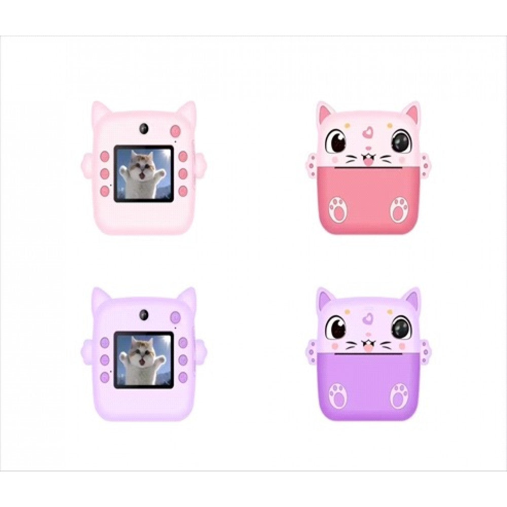 Фотоаппарат детский Cat Print Camera Y71 — Yellow