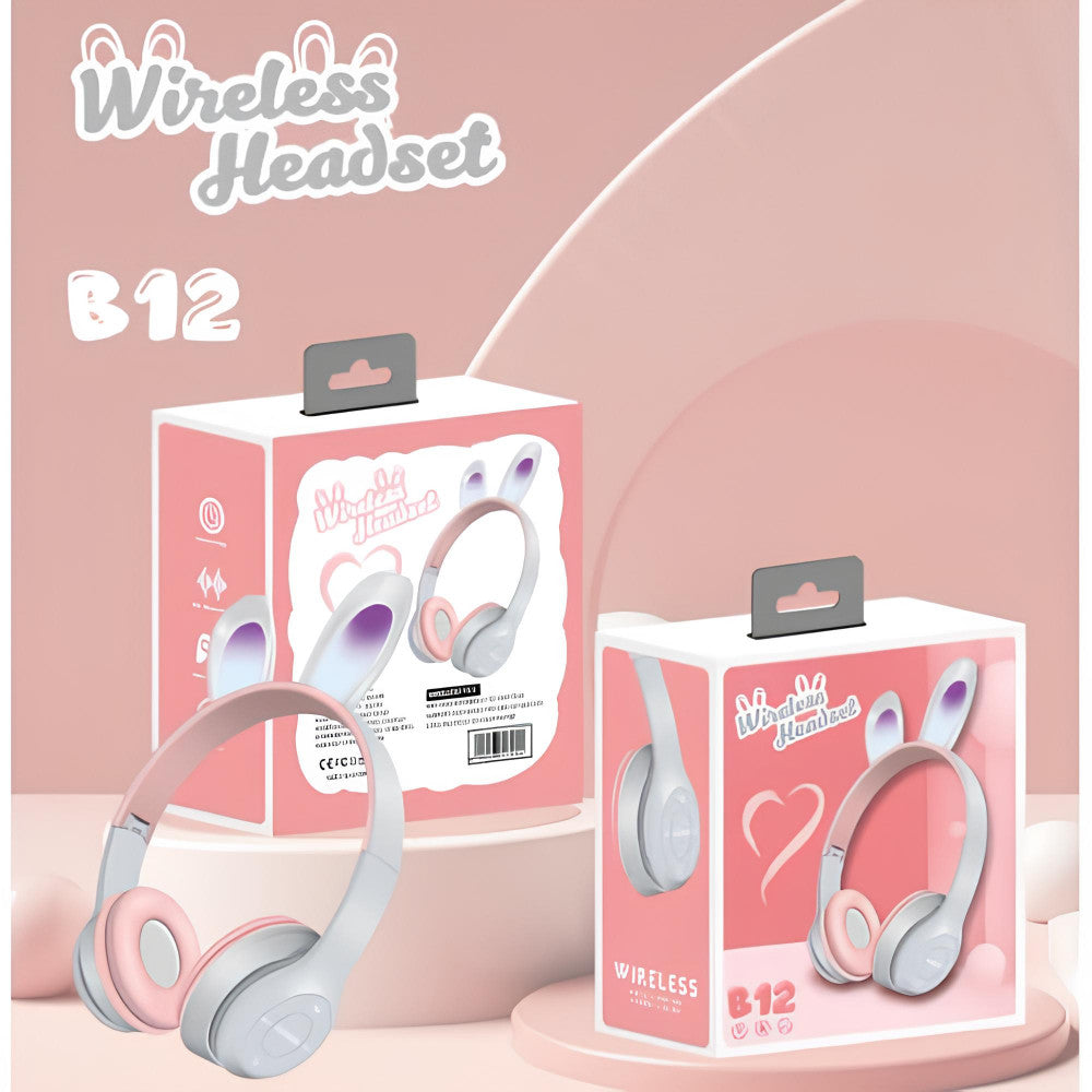 Бездротові Bluetooth-навушники UK-B12, накладні — Gray
