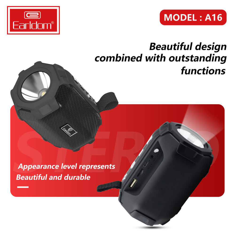 Портативна колонка Earldom ET-A16 — Black