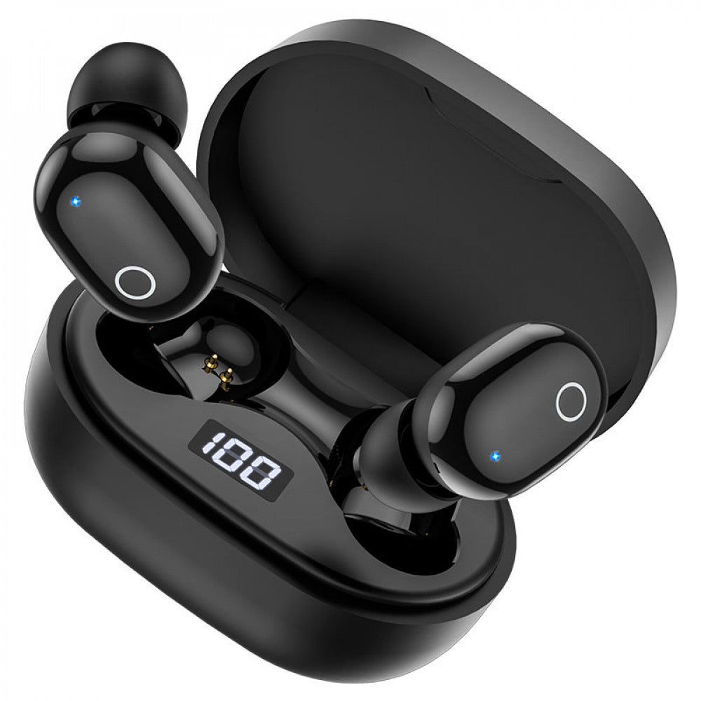Bluetooth гарнітура TWS - Borofone BW06 Manner - Black