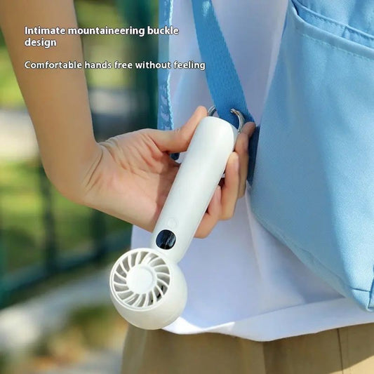 Портативный мини вентилятор WT-F08 ( L-08 ) White - 1200 mAh