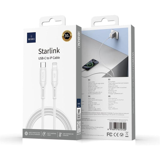 Кабель USB C to Lightning WiWU StarLink Wi-C043E C-L