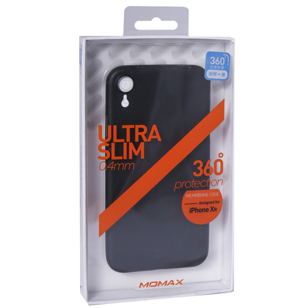 Накладка Чохли Momax Membrane 0.3 mm Case iPhone Xr Black