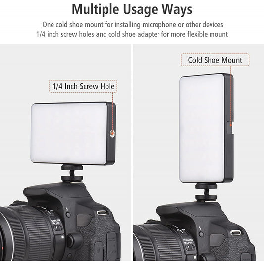 Лампа відеосвітло LED W140 RGB 8W LED 140pcs color 2500-9000K CRI95+ Battery 3100mAh