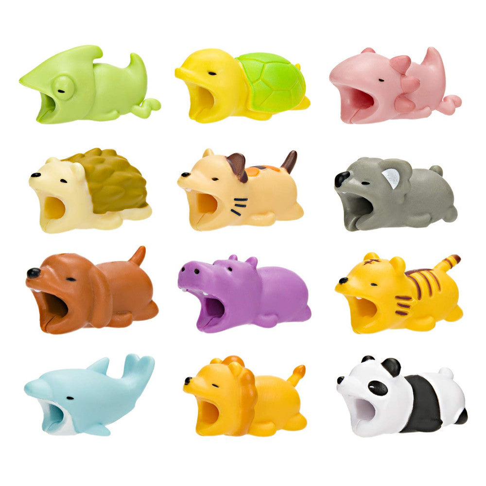 Cute Animal Bite Cable Protector — Clown Fish